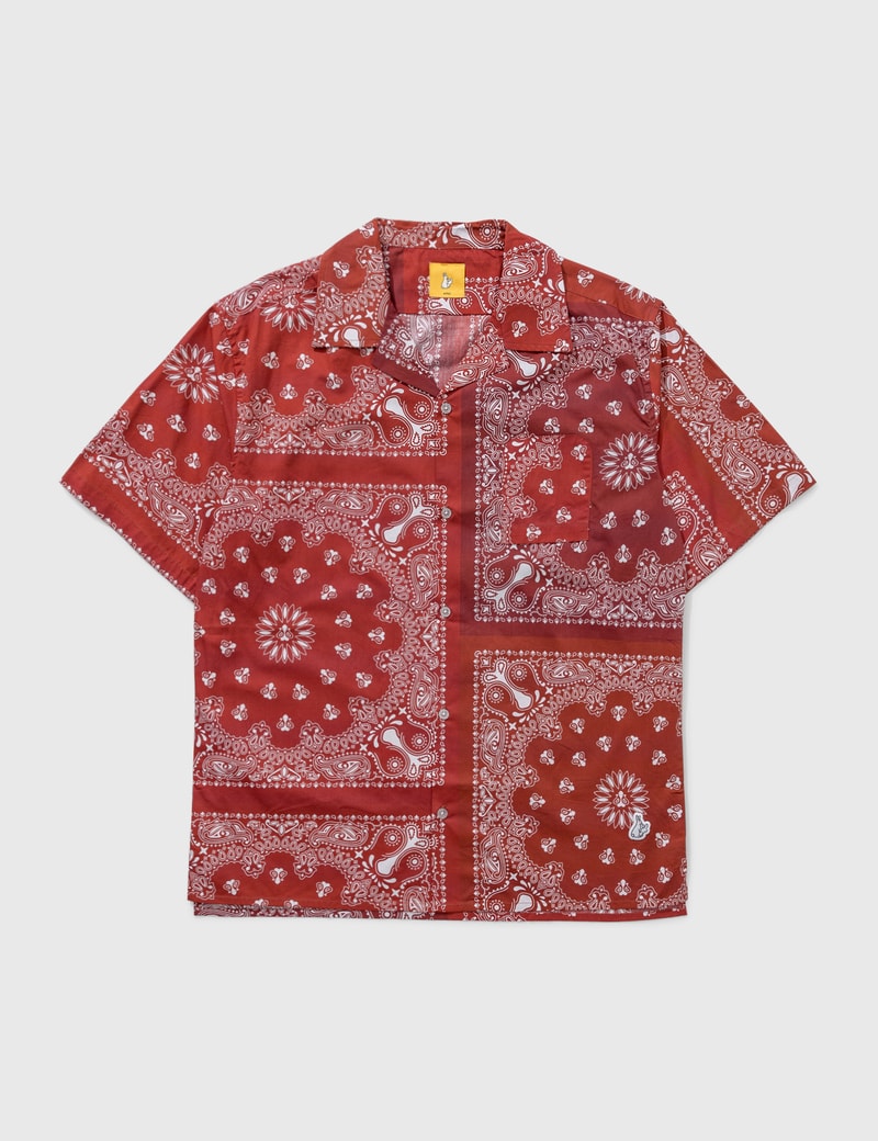 #FR2 - Paisley Patchwork Shirt | HBX