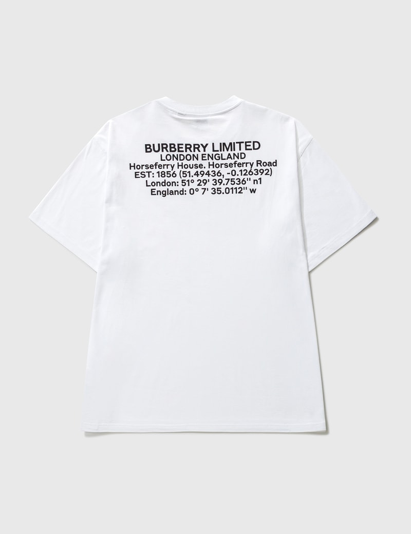 Burberry Men's Short Crew Neckline Jumper In White | ModeSens