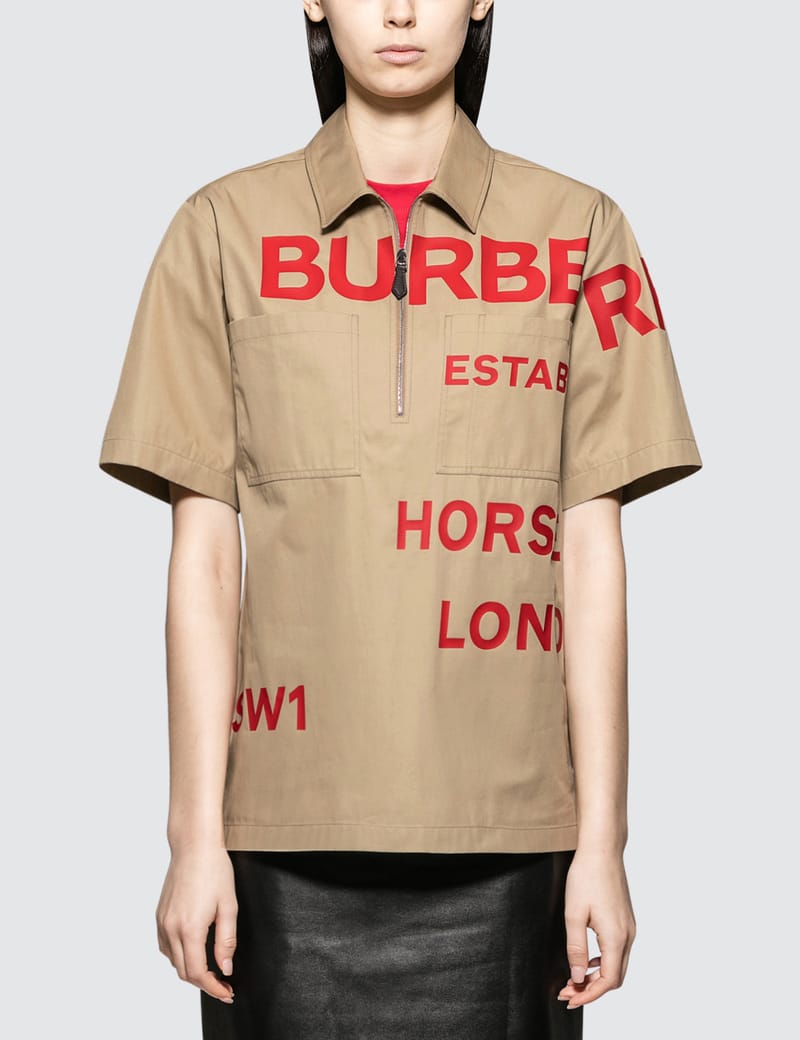 burberry khaki shirt