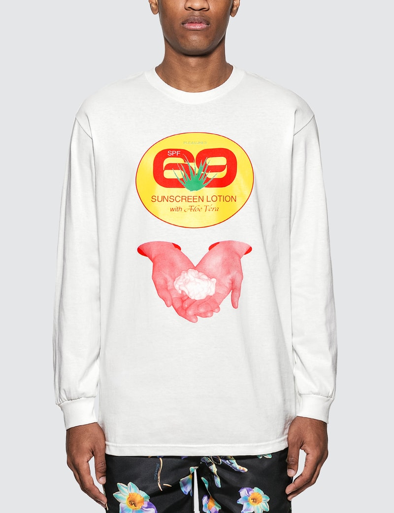 Image of Pleasures Aloe Vera Long Sleeve T-Shirt