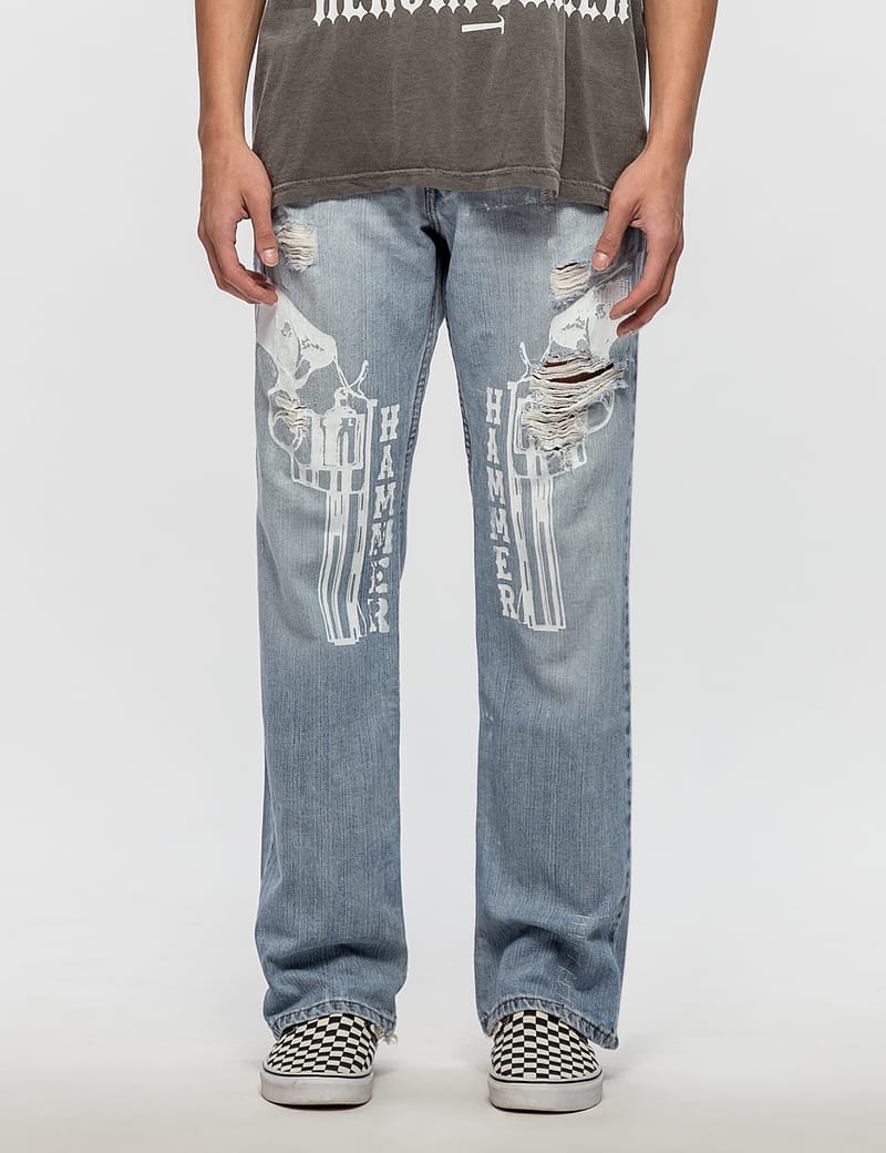 levis 569 white jeans