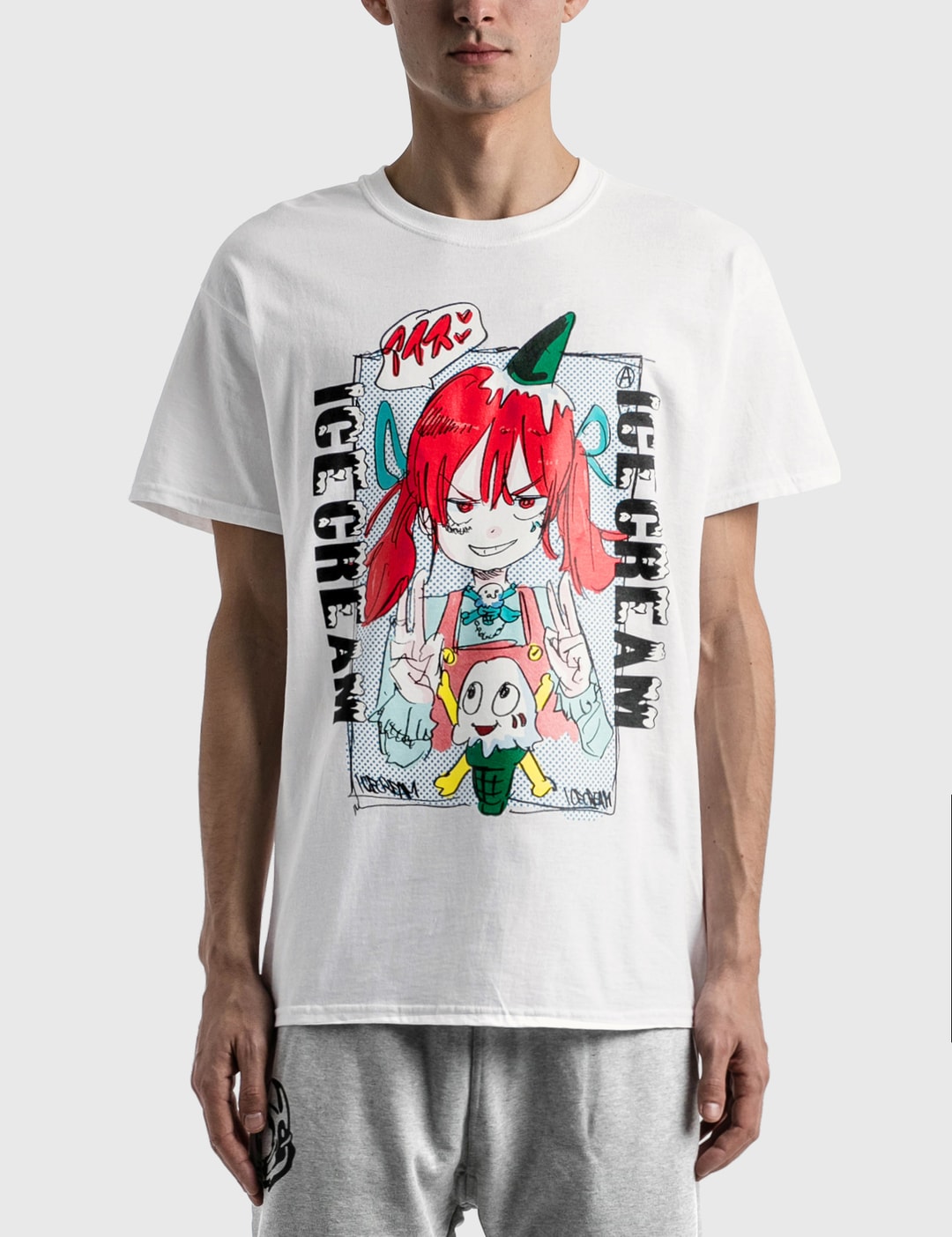 Icecream Icecream X Jun Inagawa Girl T Shirt Hbx Globally Curated Fashion And Lifestyle By Hypebeast