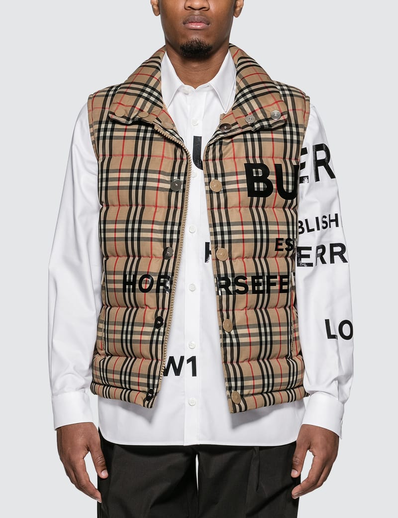 gilet burberry