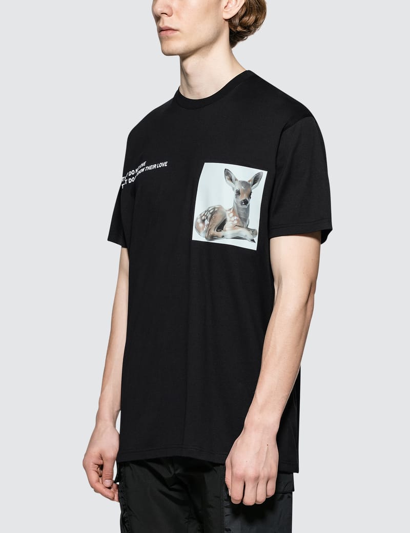 burberry deer print t shirt