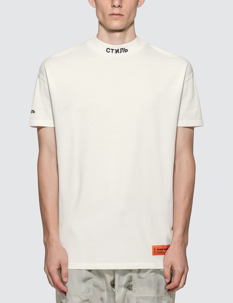 heron preston mock neck shirt