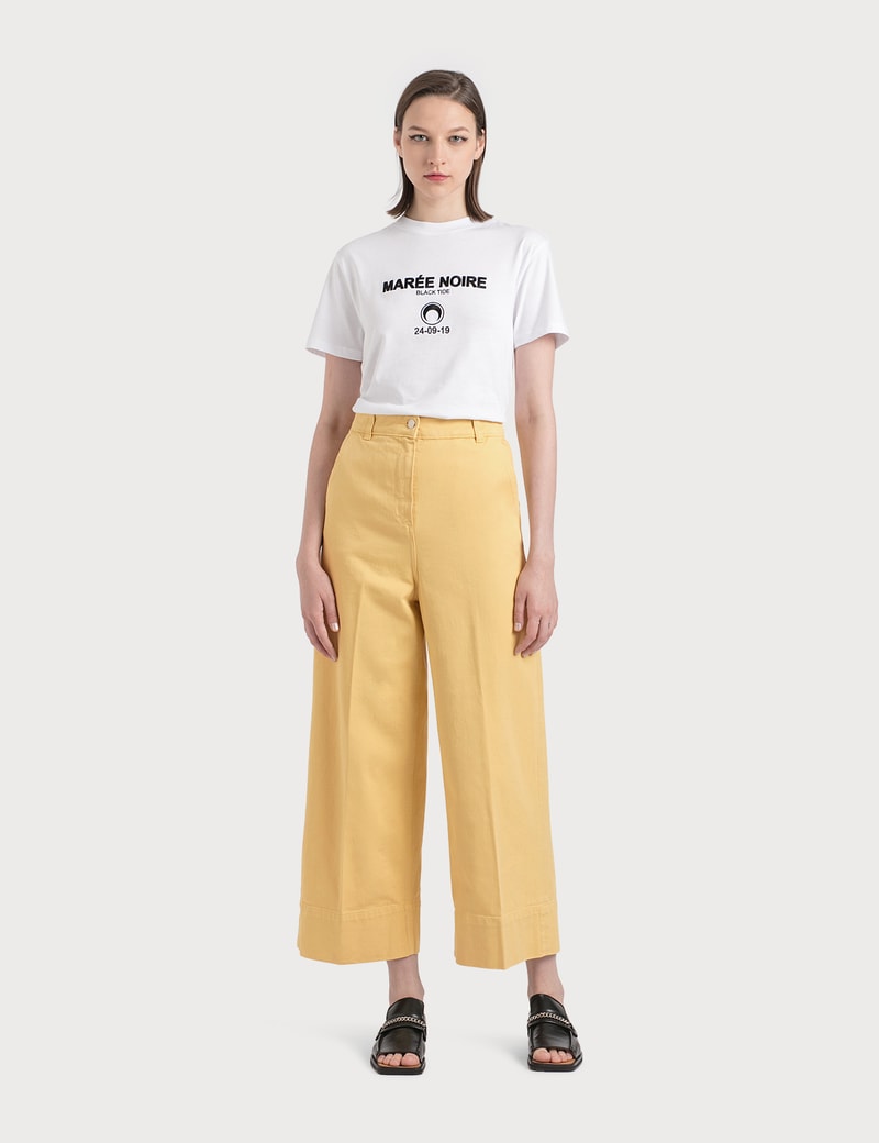 Image of Maison Kitsune Large High-Waist Pants