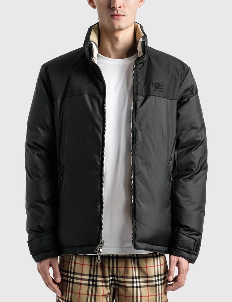 burberry reversible recycled nylon puffer jacket
