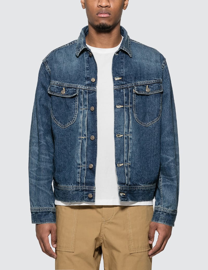 denim worker jacket mens