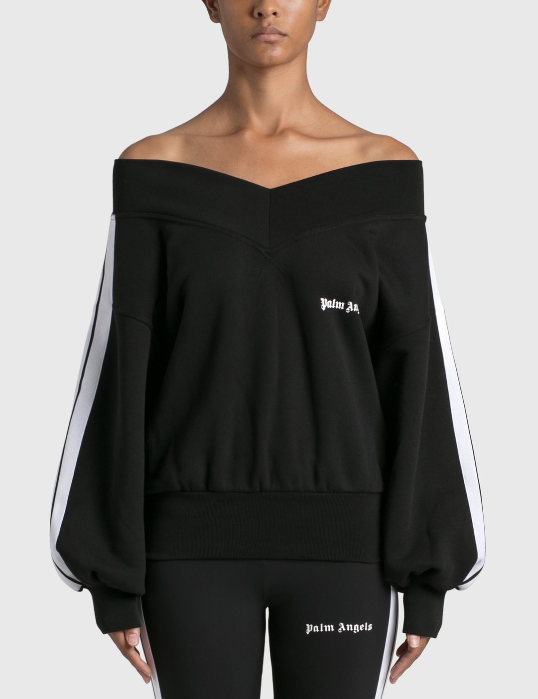 Palm Angels Off Shoulder Track Top Hbx Globally Curated Fashion And Lifestyle By Hypebeast Palm Angels Off Shoulder Track Top Hbx Globally Curated Fashion And Lifestyle By Hypebeast