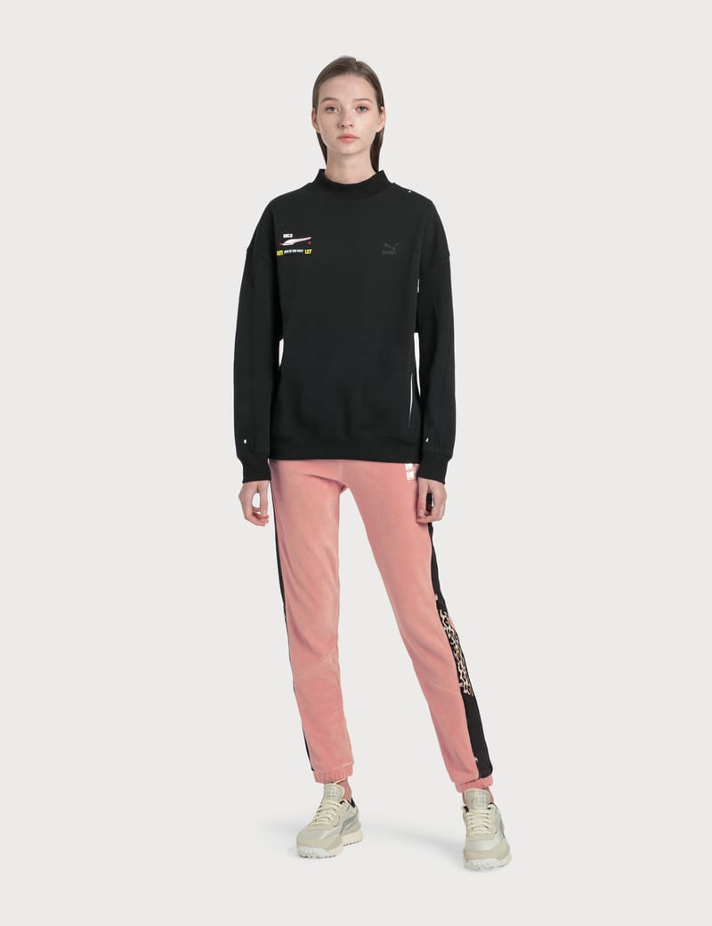 puma track pants with zipper pockets
