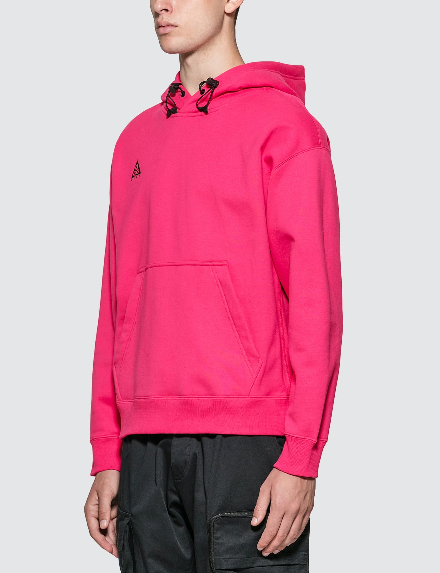 nike acg pullover hoodie pink
