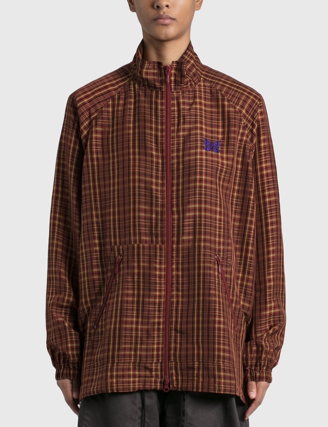 Needles Jog Jacket Cupra Plaid Cloth Hbx Needles Jog Jacket Cupra Plaid Cloth Hbx