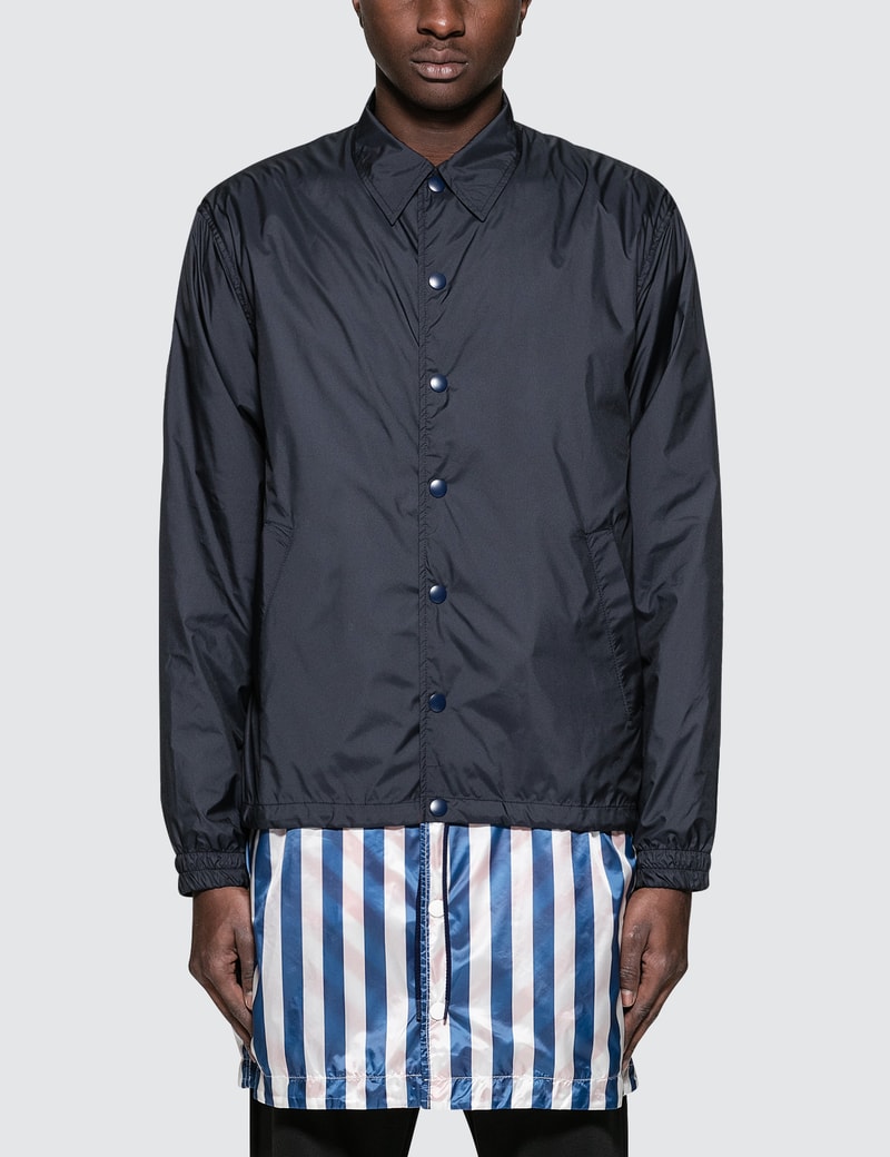 Image of Facetasm D Layer Long Coach Jacket