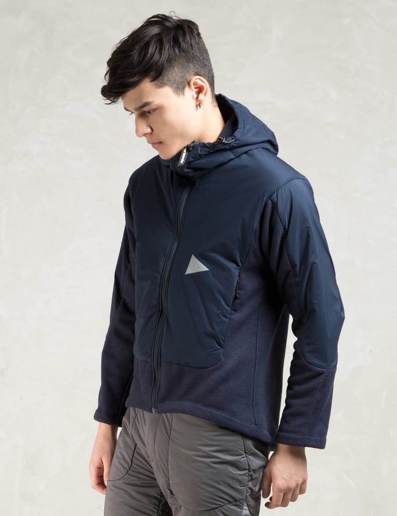 and wander twill fleece jacket