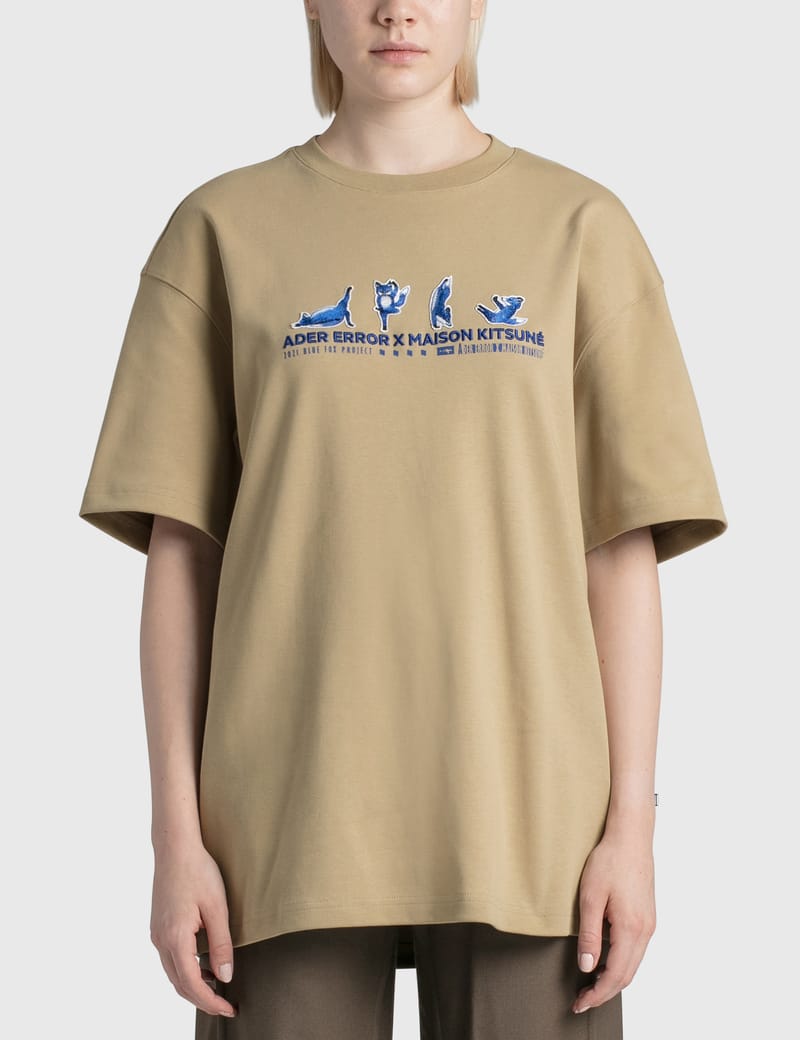 ader error maison kitsune sweatshirt