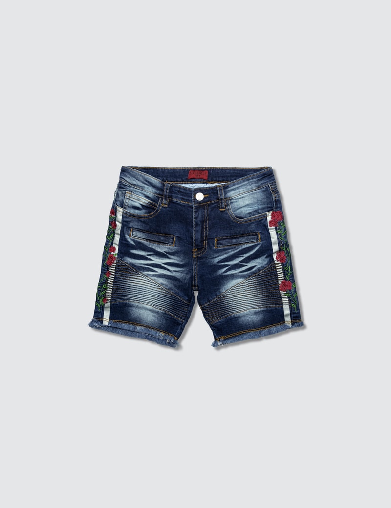 Image of Haus of JR Ron Biker Denim Shorts