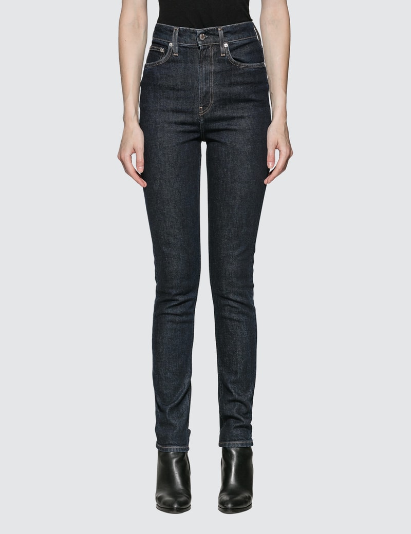 Image of Helmut Lang Femme Hi Spikes Jeans