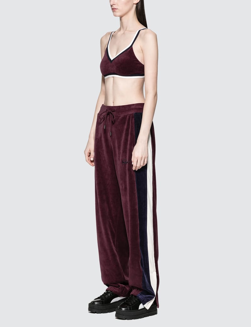 puma fenty velour track pant