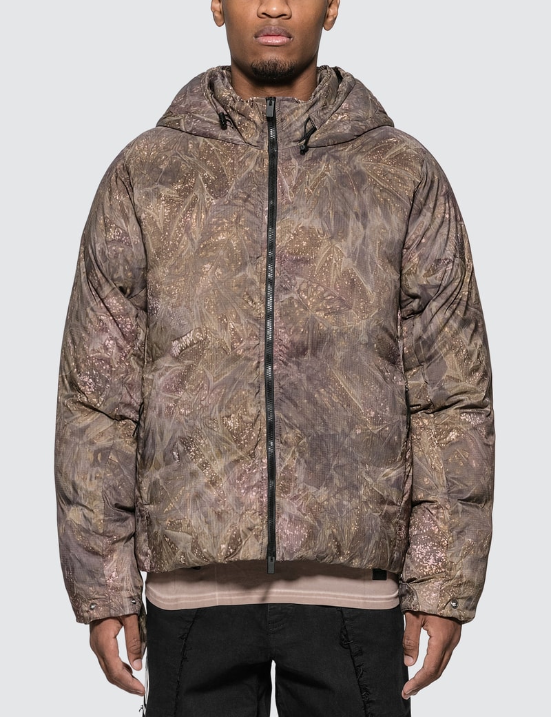 Image of ALYX SM Camo Hooded Puffer Jacket