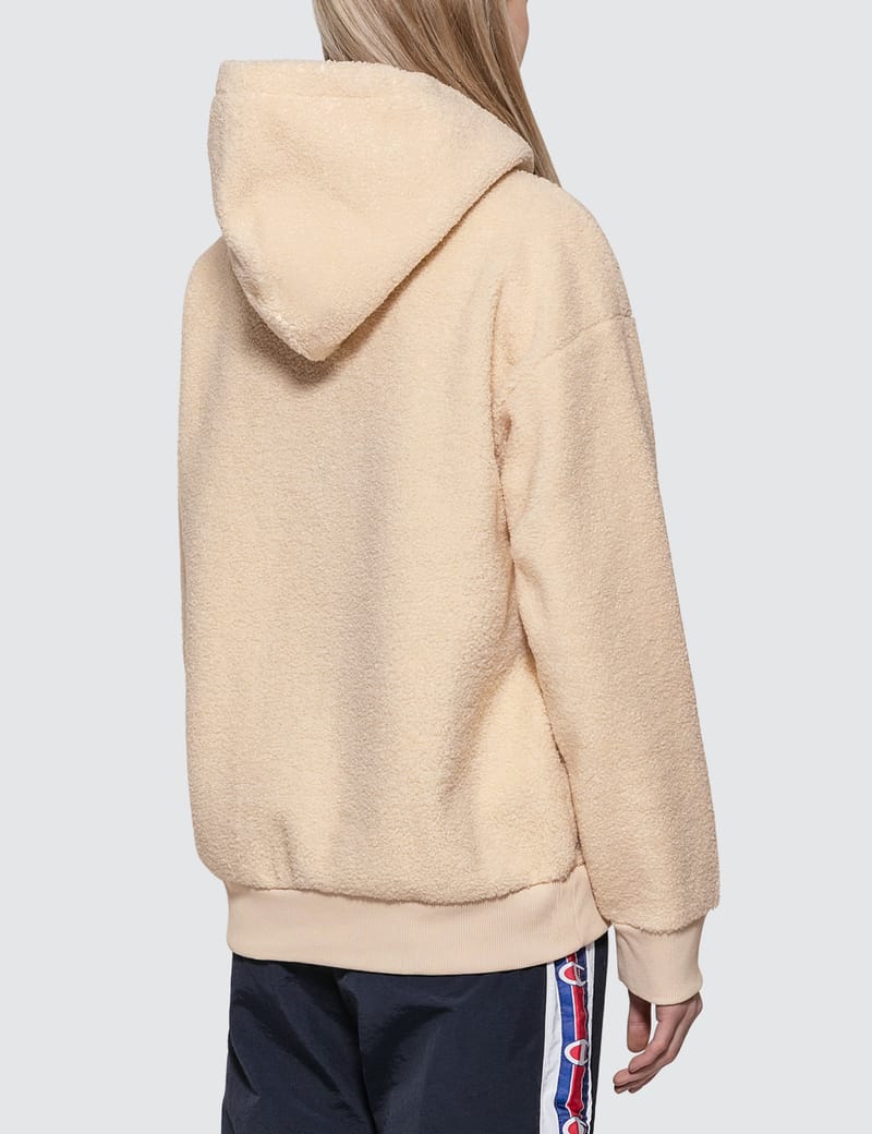 champion fur hoodie