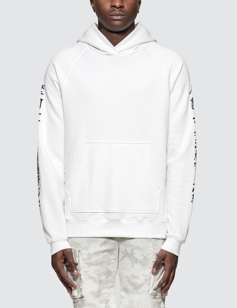 Image of John Elliott Blackmeans x John Elliott Raglan Hoodie