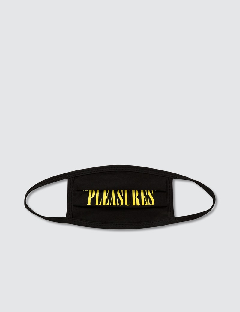 Pleasures Core Logo Face Mask