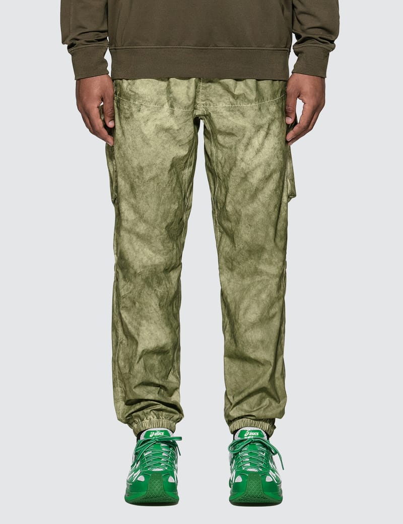 beige stone island cargo pants