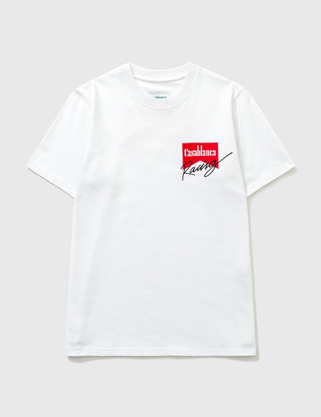 Casablanca Casa Racing Double Sided T Shirt Hbx Globally Curated Fashion And Lifestyle By Hypebeast