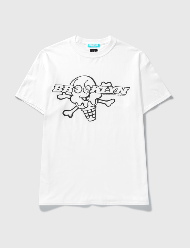 Icecream Ice Cream Brooklyn Machine Works Cone Bone T Shirt Hbx