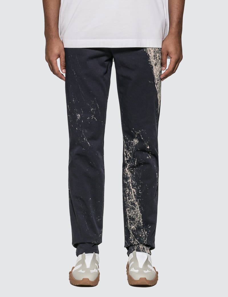 margiela paint splatter jeans
