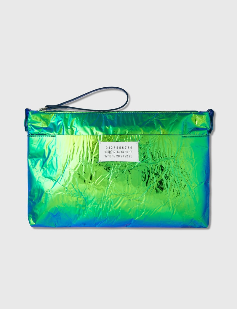 Image of Maison Margiela Iridescent Clutch Bag