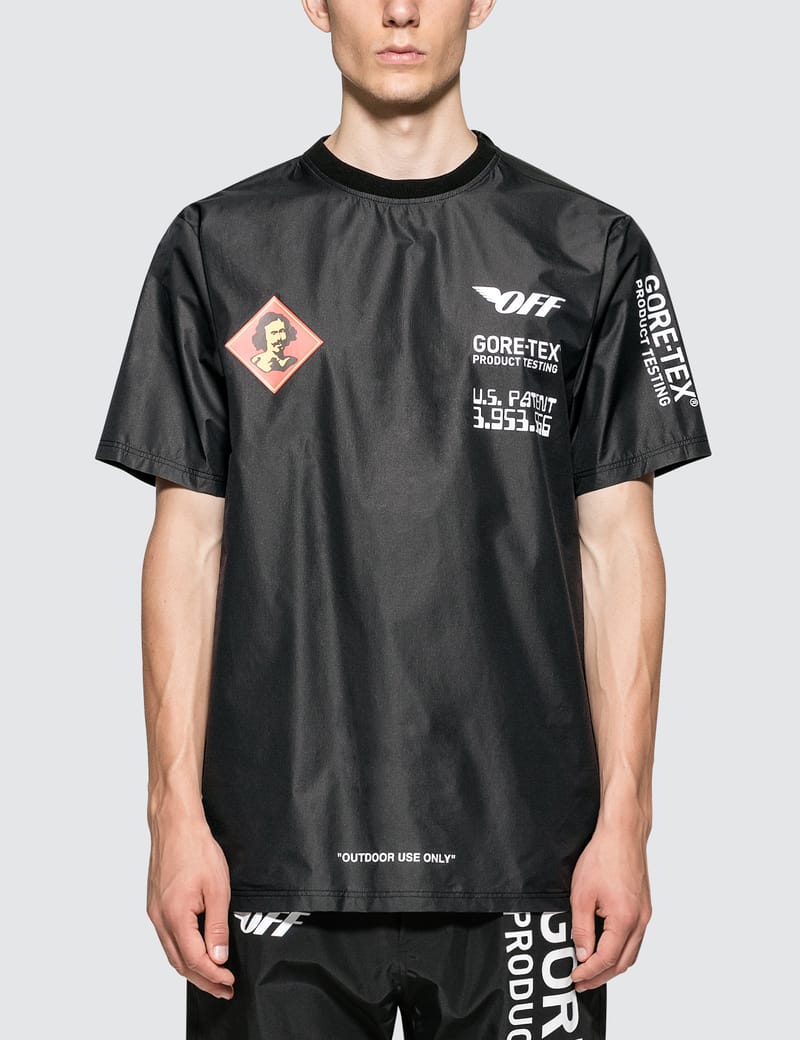 off white gore tex shirt