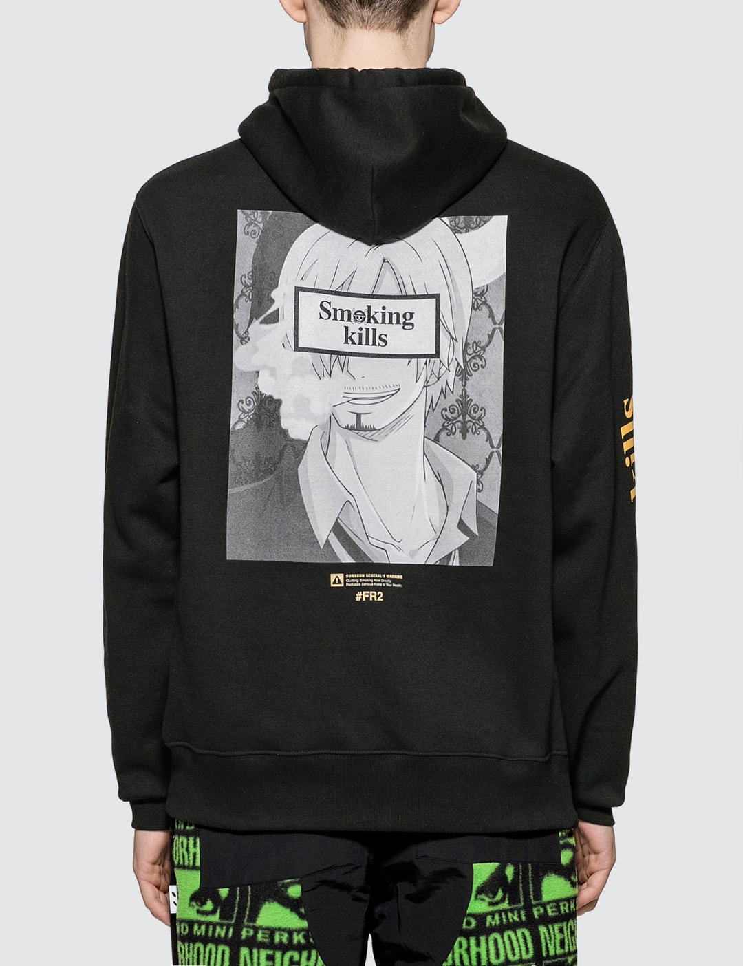 Fr2 Fr2 X One Piece Sanji Smokers Hoodie Hbx Globally Curated Fashion And Lifestyle By Hypebeast