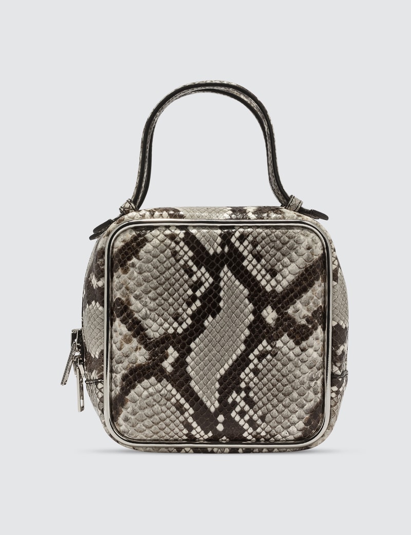 Alexander Wang Halo Handbag With Snake Print