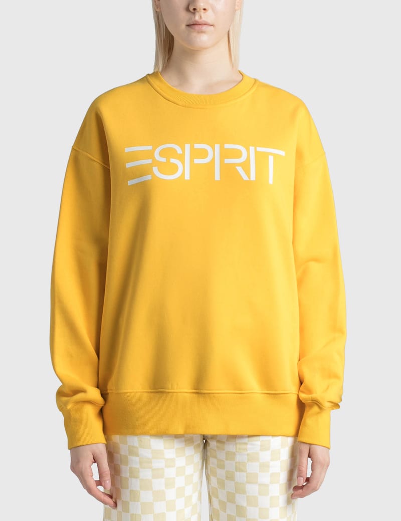 esprit logo sweatshirt