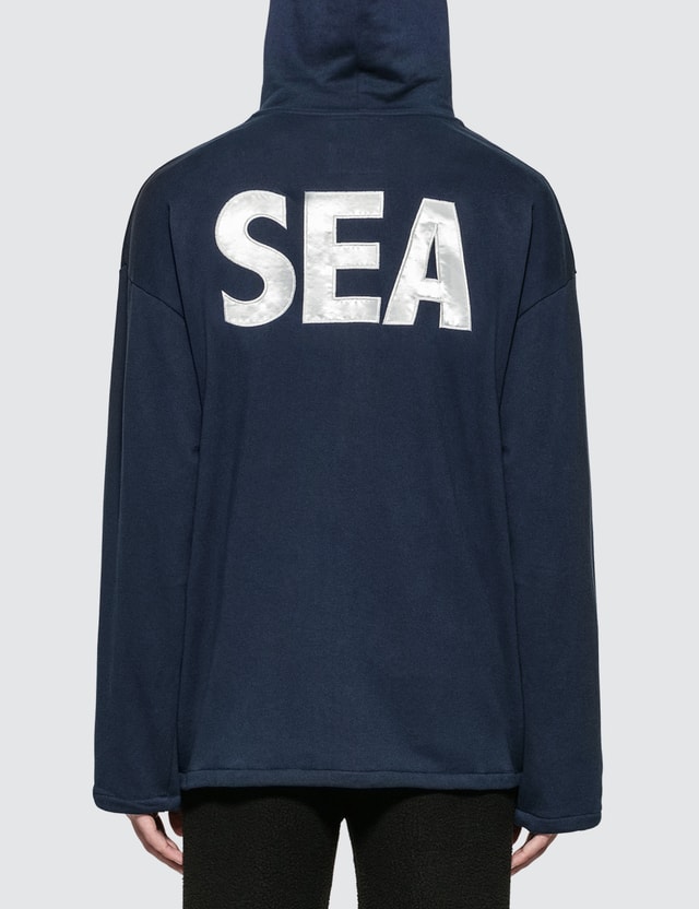 Wind And Sea Sea Big Zip Hoodie Hbx Wind And Sea Sea Big Zip Hoodie Hbx