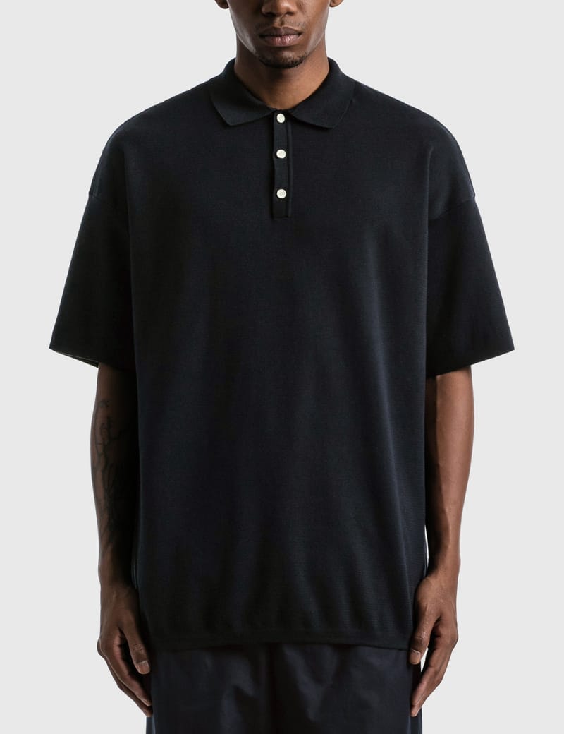 armani knitted polo