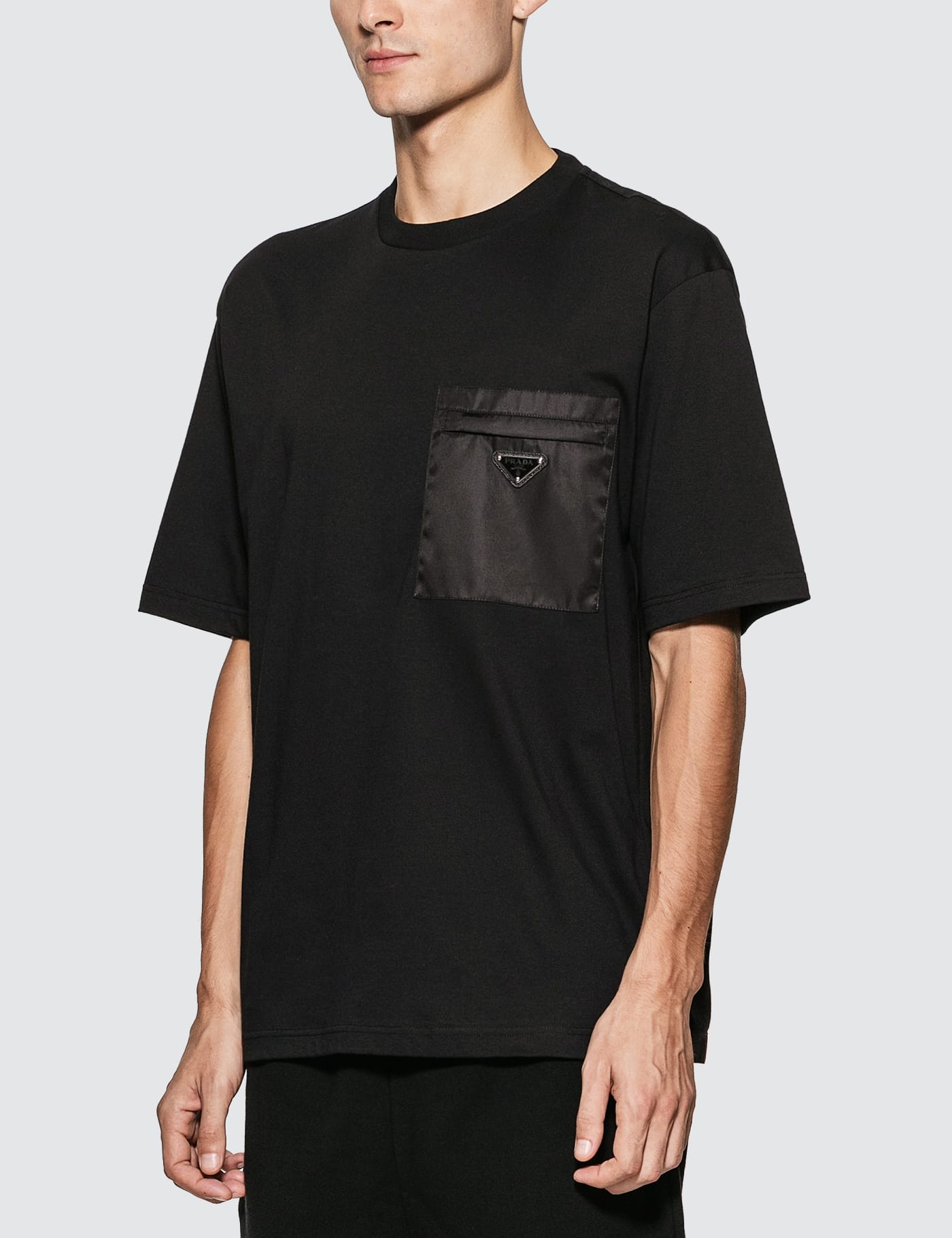 Prada - Nylon Pocket T-Shirt | HBX