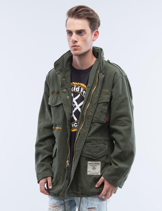 Lucid Fc Lucid Fc X Rothco Vintage M65 Field Jacket Hbx