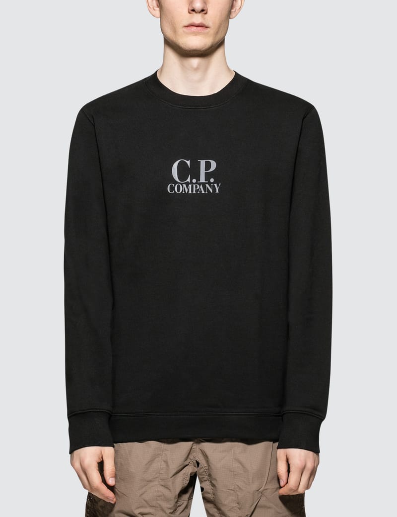 cp company logo sweatshirt