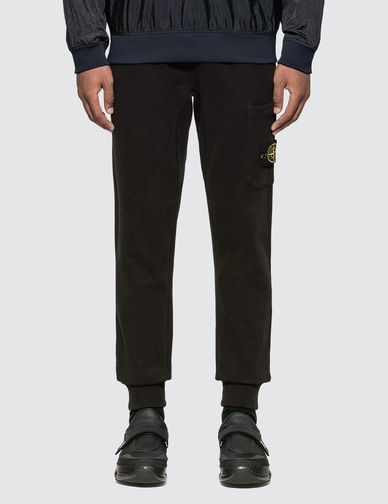 stone island slim joggers