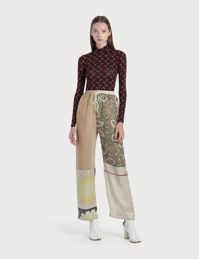 Image of Marine Serre Scarf Pants