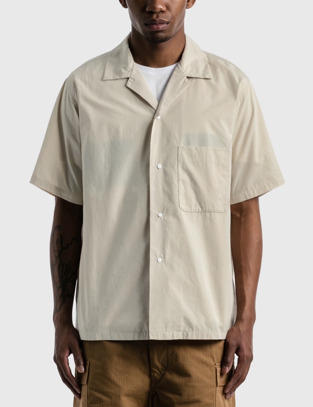 Nanamica Open Collar Wind Shirt Hbx Nanamica Open Collar Wind Shirt Hbx