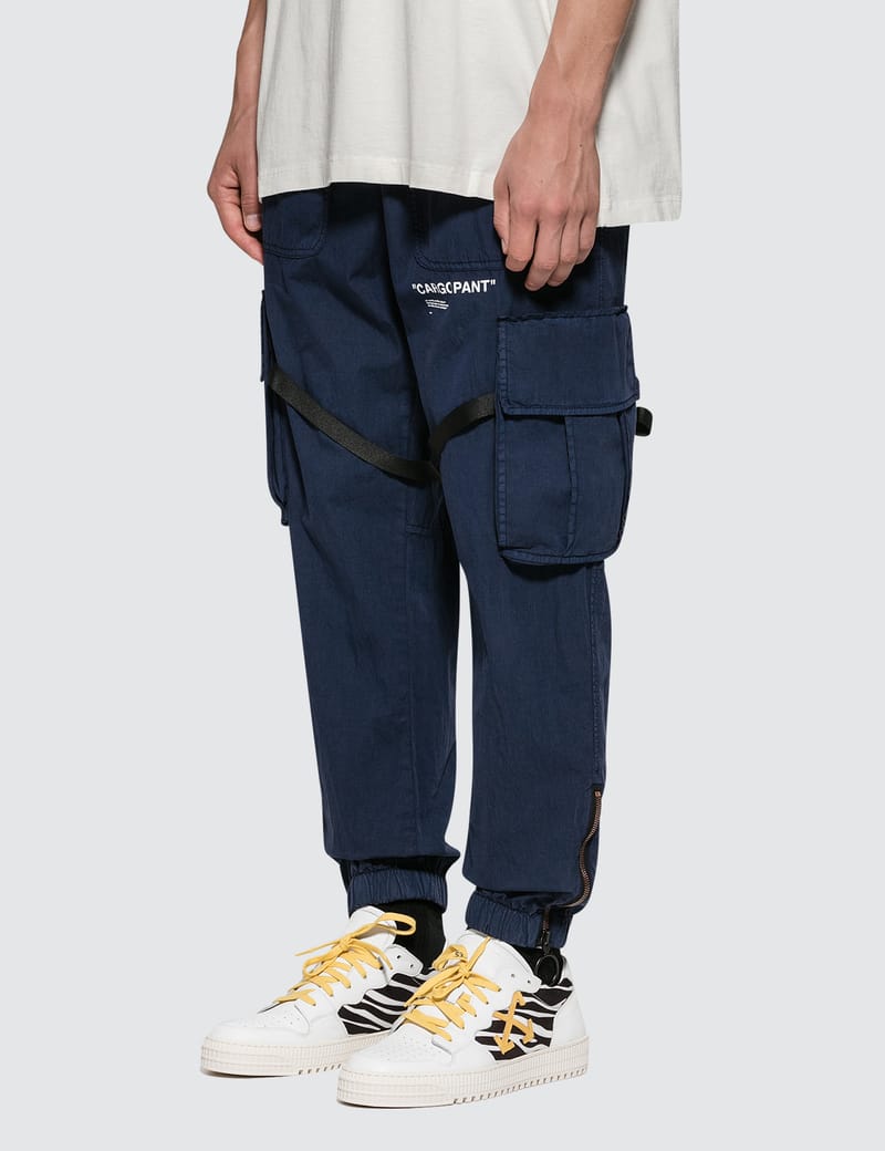 off white parachute cargo