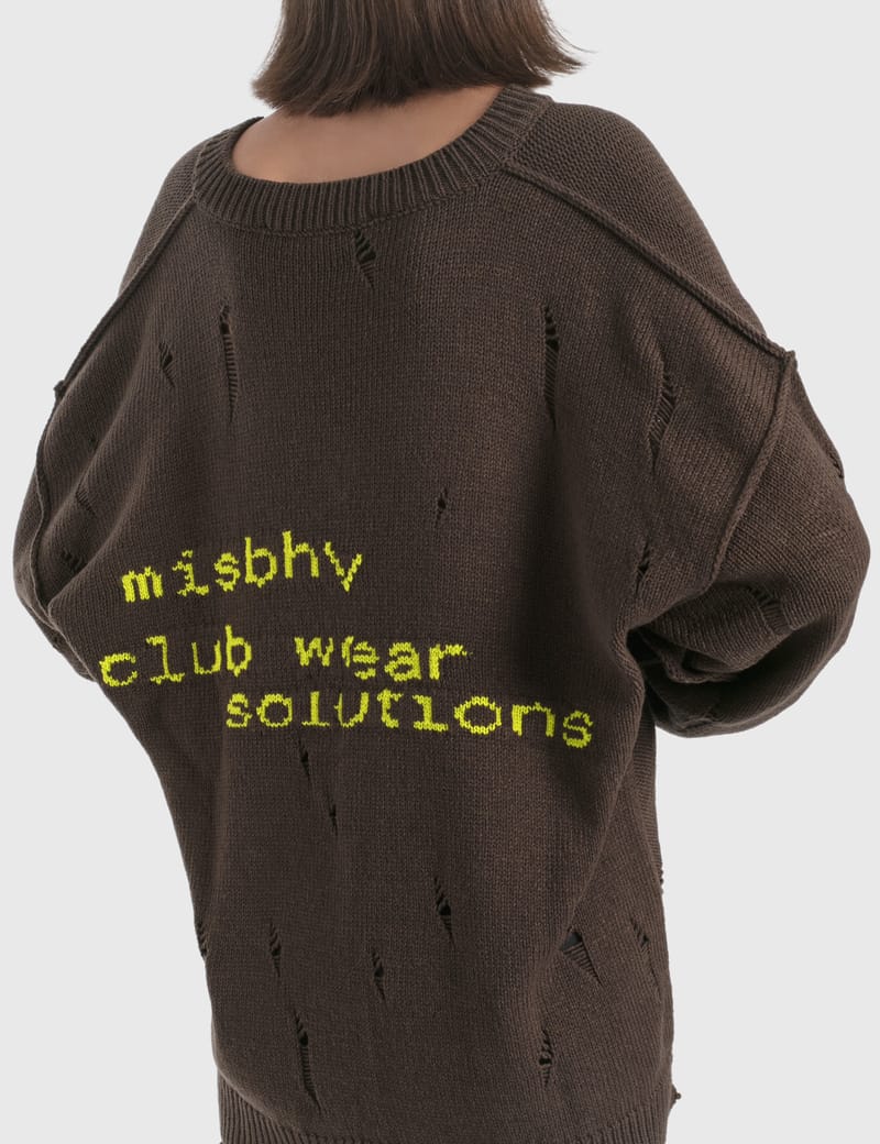 misbhv smiley sweater