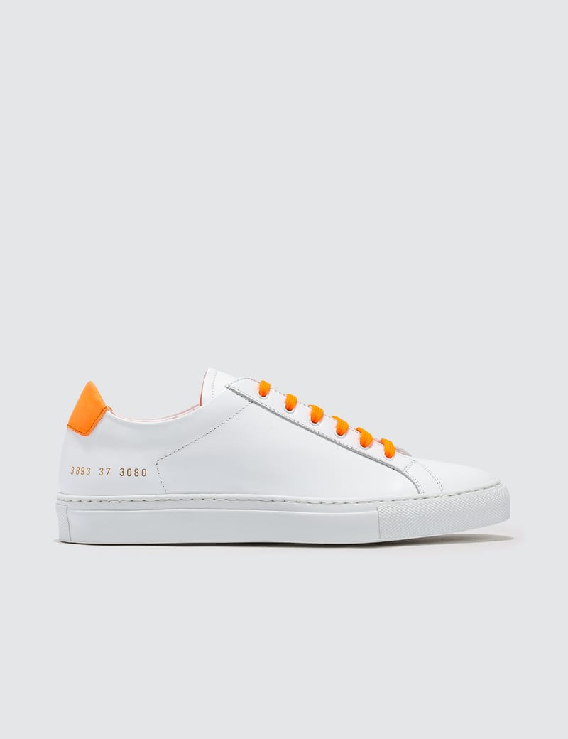 common projects retro low fluo