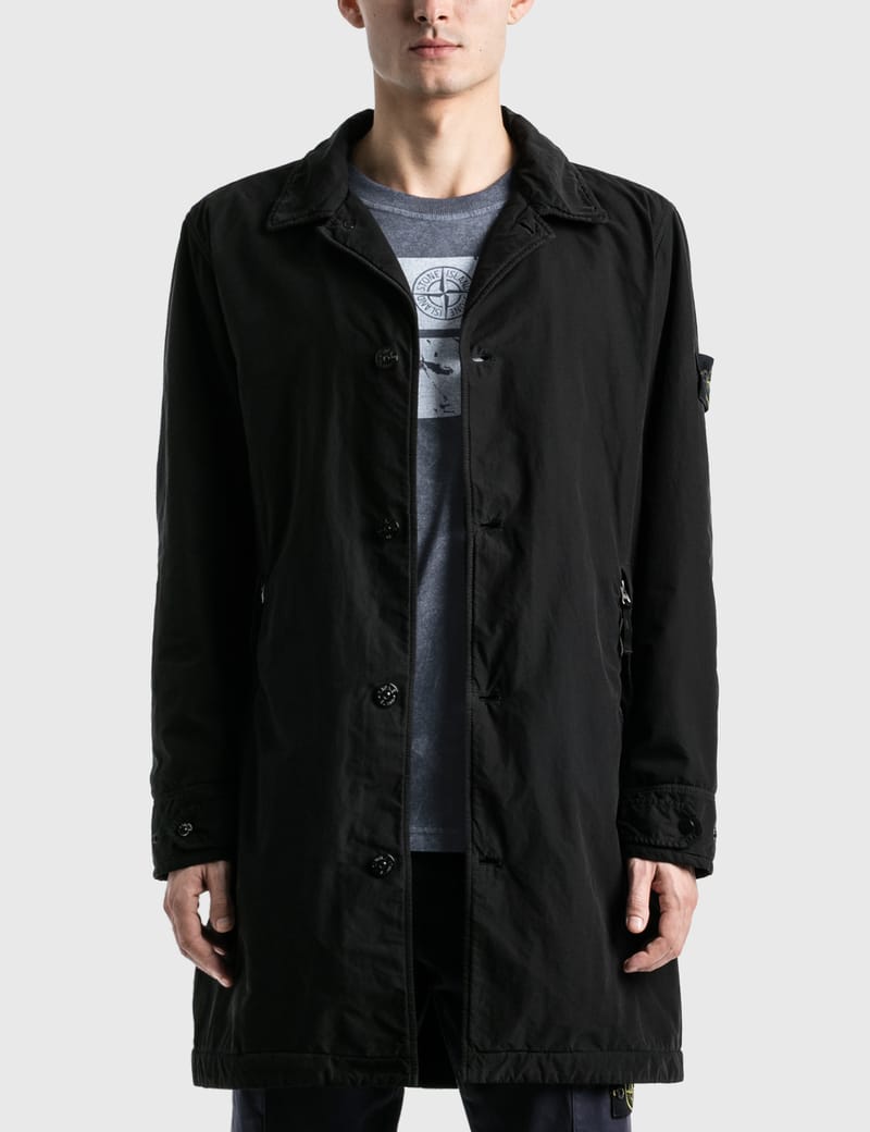 long stone island coat