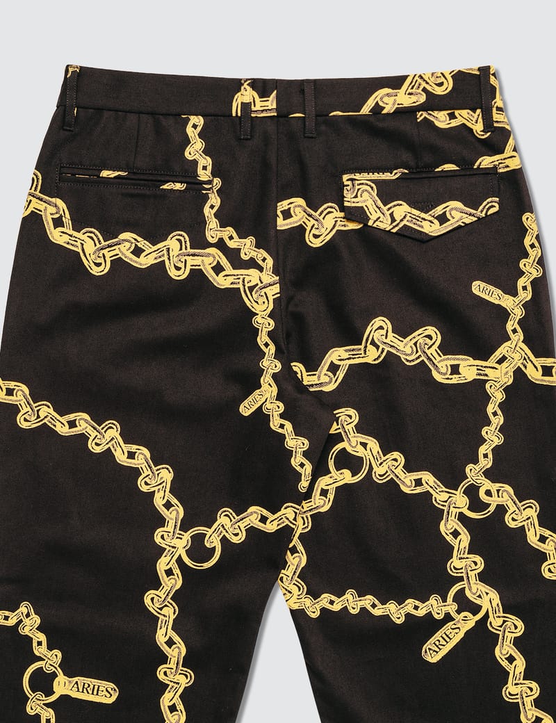 gold chino pants
