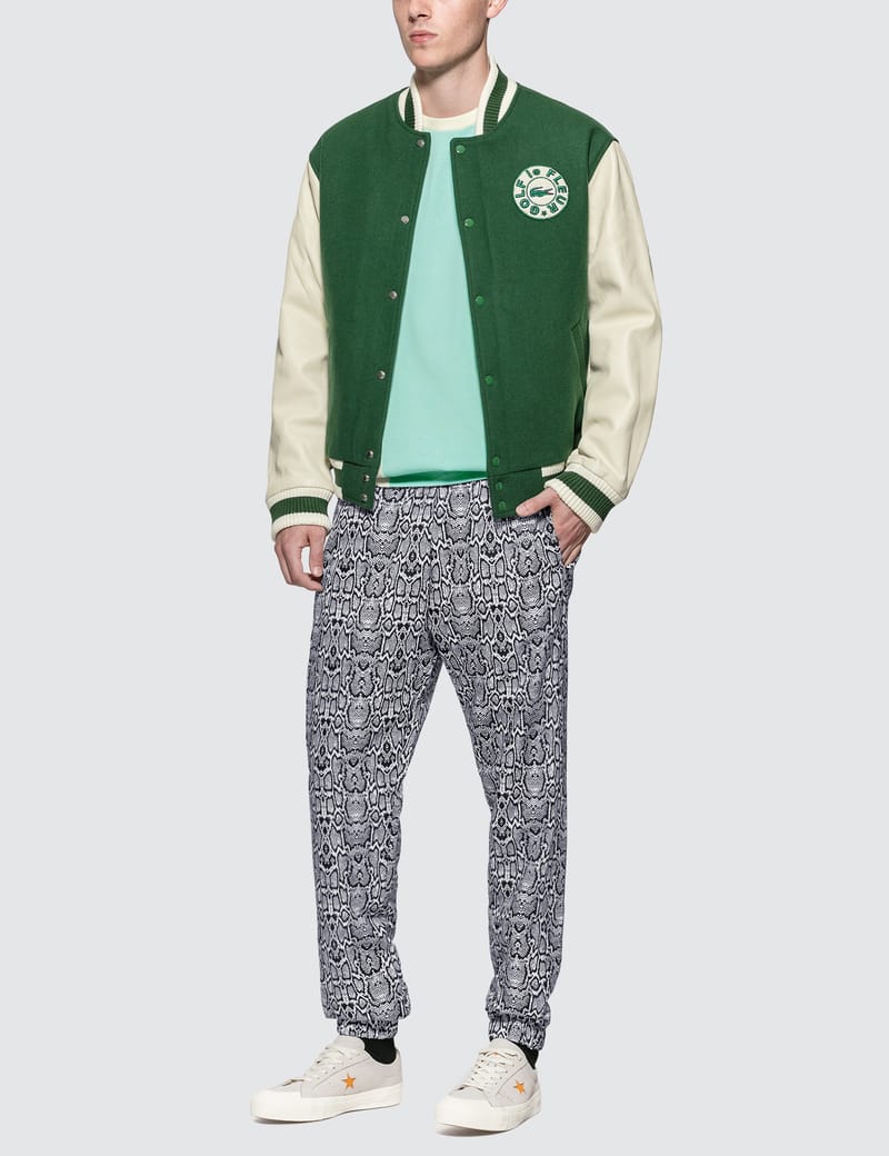 golf lacoste varsity jacket