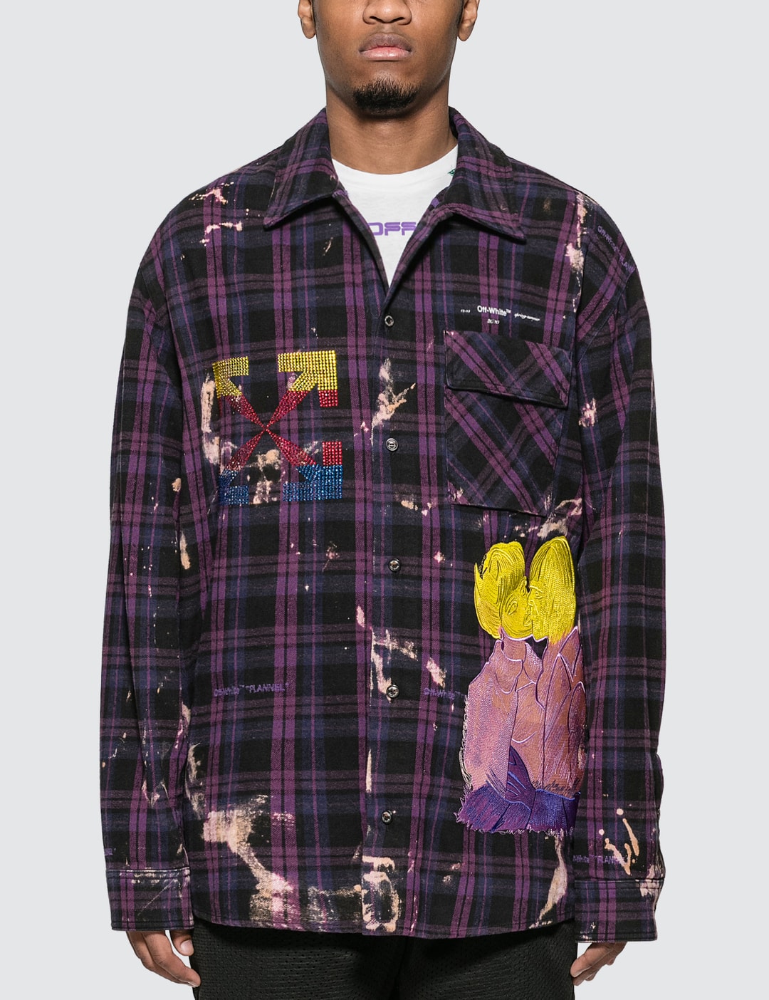 Off White Flannel Check Shirt Hbx Globally Curated Fashion And Lifestyle By Hypebeast Off White Flannel Check Shirt Hbx Globally Curated Fashion And Lifestyle By Hypebeast